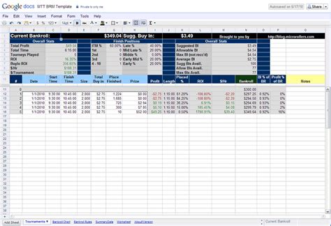 poker bankroll management software.